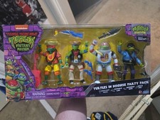 TMNT Mutant Mayhem Turtles In Disguise Party Pack Playmate Walmart Exclusive NEW