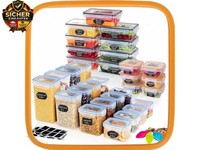 31 Frischhaltedosen &Amp; Vorratsdosen Mit Deckel Set, Bpa-Frei Und 100%
