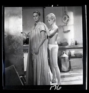 Brigitte Bardot Night Heaven Fell 1957 Sexy On Set Camera Negative Peter Basch