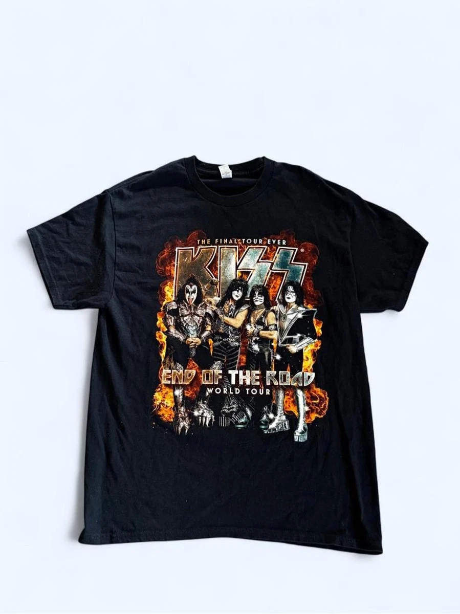 KISS Tour T Shirt Indiana Men's T-Shirts for sale | eBay