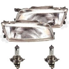 Halogen Scheinwerfer Set für Nissan Almera N15 10.95-5.98 H4 ohne Motor
