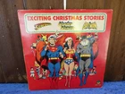VTG 1977 DC COMICS SUPERMAN BATMAN WONDER WOMAN CHRISTMAS STORIES RECORD ALBUM