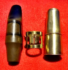 Vintage Henri SELMER Paris S80 C* Tenor Sax Mpc.w/Lig.& France Brass Cap - NICE!