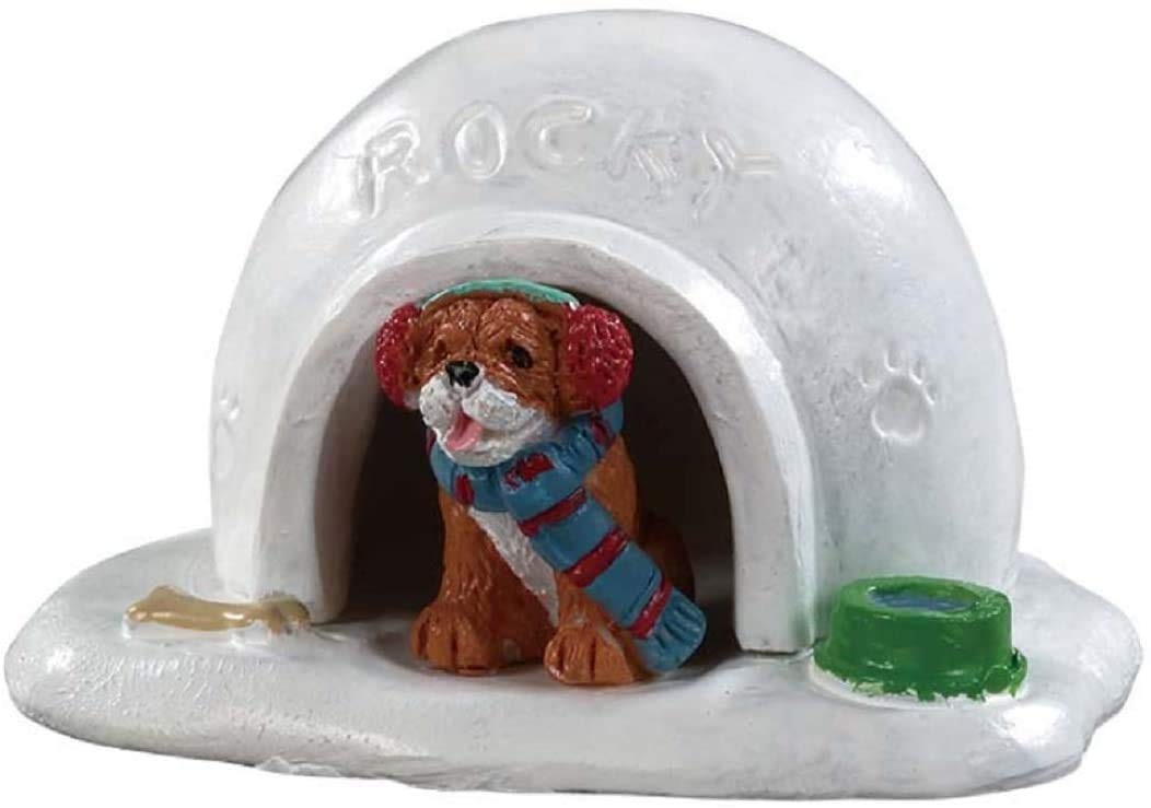 Lemax Village Collection Igloo Doghouse 94552