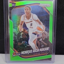 Panini 2025 Prizm Monique Akoa Makani #98 Lime Green Prizm Rookie 183/225