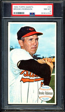 1964 Topps Giants #50 BROOKS ROBINSON HOF Baltimore Orioles PSA 8 NM-MT