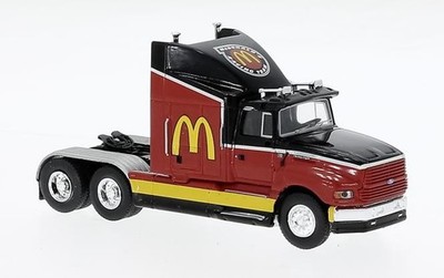 AKTION USA 85903 Brekina 1:87 H0 Ford Aeromax 1990 Mc Donald schwarz rot NEU OVP