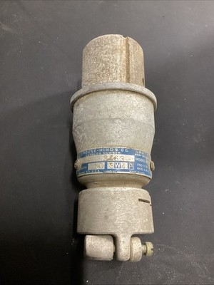 Crouse-Hinds ARKTITE APJ 3463 Plug 30A 3W 4P 250VDC 600VAC Used