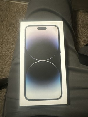 Original BOX ONLY for Apple iPhone 14 Pro Max- Space Black 128GB