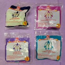 Factory Sealed 1994 SPACE RESCUE Happy Meal Complete SET of 4 Toys McDonald's