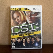 CSI: Crime Scene Investigation - Hard Evidence (Nintendo Wii, 2008)