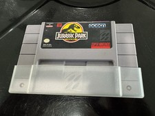 Jurassic Park (Super Nintendo SNES, 1993) Authentic Cartridge Only - Tested