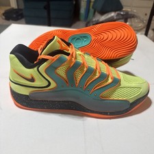 Nike KD18 NRG Timeline Clear Jade Liquid Lime Basketball NEW Shoes Men s Size 13