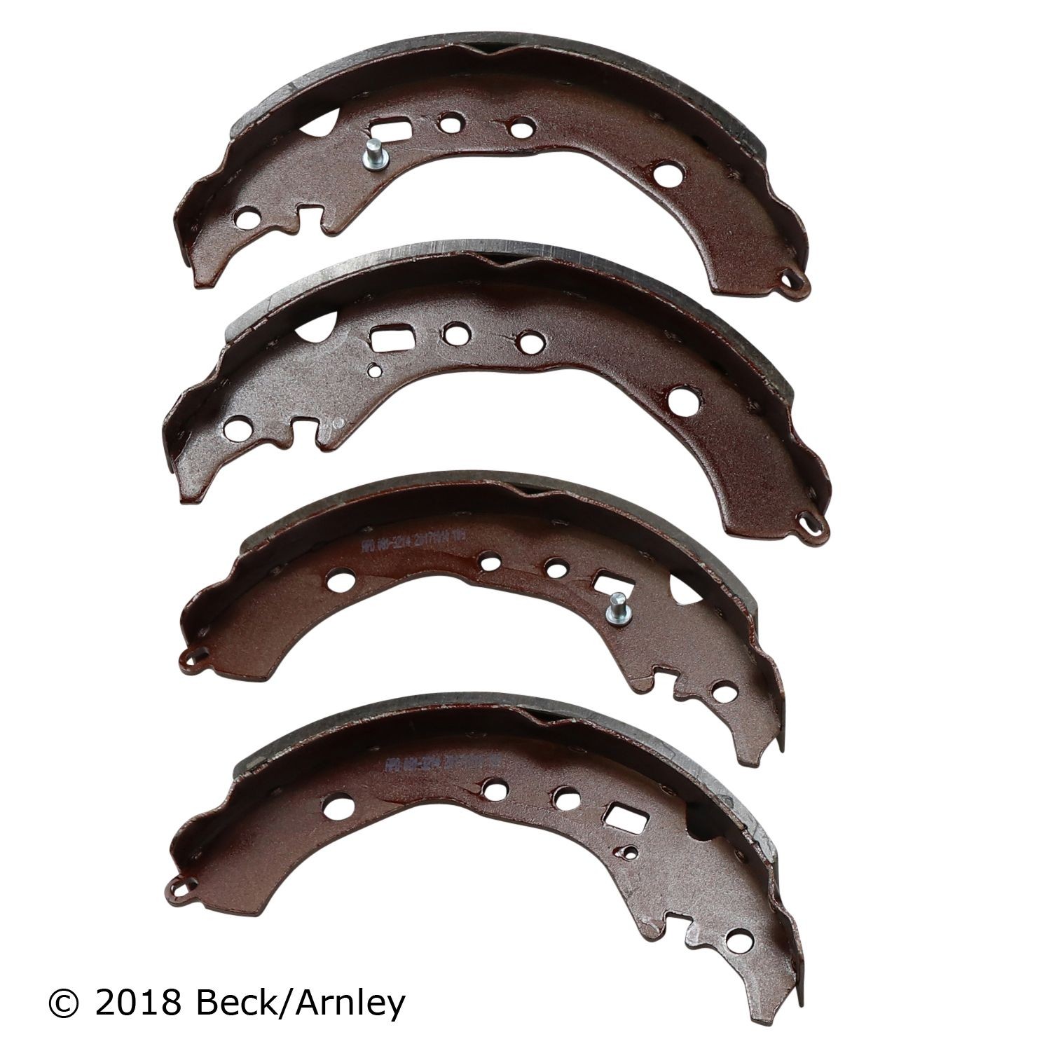 Beck Arnley 081-3214 New Brake Shoes For 08-19 Corolla Iq Prius C Xd