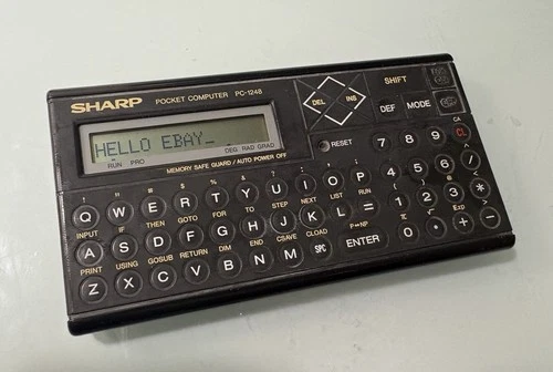 Sharp PC 1248 Pocket Computer