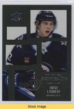 2024-25 Upper Deck Series 2 UD Portraits Black Brad Lambert #P50 READ 0b3