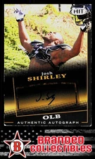 2015 SAGE HIT Josh Shirley Autographs Black Auto UNLV Rebels