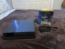 SONY PS4 500 GB CONSOLE WITH POWER CABLE (GAMES SOLD SEPARATELY)