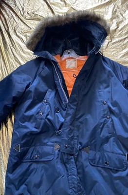 Vintage Arctic Parka Flying Jacket Large Made For Below Freezing Temp