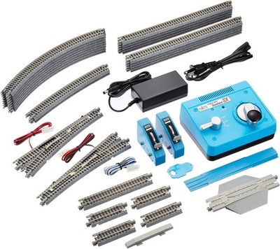 Kato 20-853 M2 Basic Oval Track Set with Kato Power Pack Standard SX N Scale