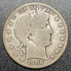 1906-D Barber Half Dollar $0.50 piece