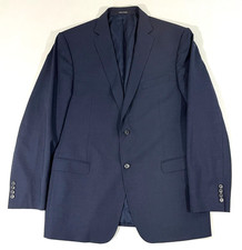 Men's Ermenegildo Zegna Z Zegna Wool Suit Jacket Navy Sz IT 54R US 44R