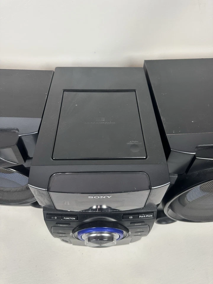 Sony MHC-EC909iP iPod HI-FI Component AM/FM CD Shelf Stereo System No Remote - Image 4 of 4