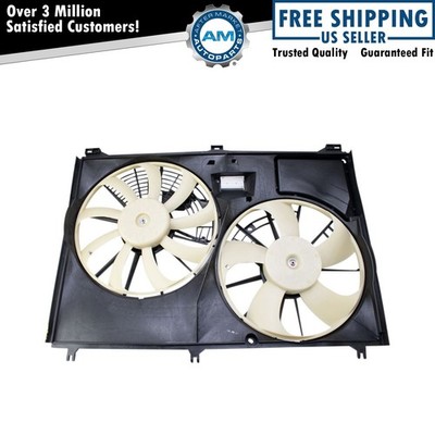 Engine Radiator Dual Cooling Fan Assembly for 2014-2019 Highlander Hybrid