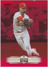 2025 Stadium Club #183 Masyn Winn Red Foil St. Louis Cardinals