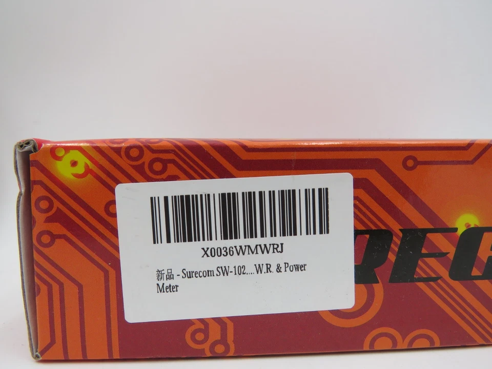 Surecom SW-102HF 1.5-70MHz V.S.W.R. & 功率计 黑色 全新 — 第 4/4 张图片