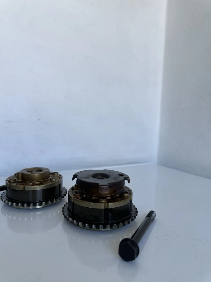 Conjunto de ajustador de eixo de comando N54 par fabricante de equipamento original BMW E90 E92 E60 E71 F01 335i 535i 740i X6 - Imagem 4 de 4