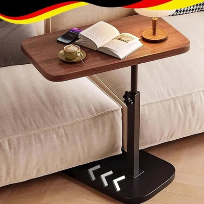 Beistelltisch C Form Höhenverstellbar 45-80 cm Couch Beistelltisch für Laptops - Bild 1 von 4
