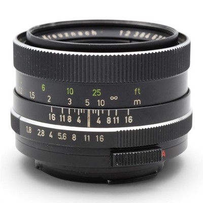 Objektiv Schneider-Kreuznach Rollei SL-Xenon 50mm 50 mm 1.8 mit QBM Bajonett