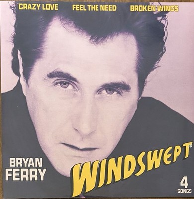 Bryan Ferry Windswept 1985 4-Track 7  Vinyl UK Import VG+/VG+