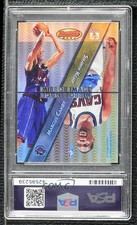 1997 Bowman's Best Mirror Image Refractor Marcus Camby Shawn Kemp PSA 9 HOF 06mc