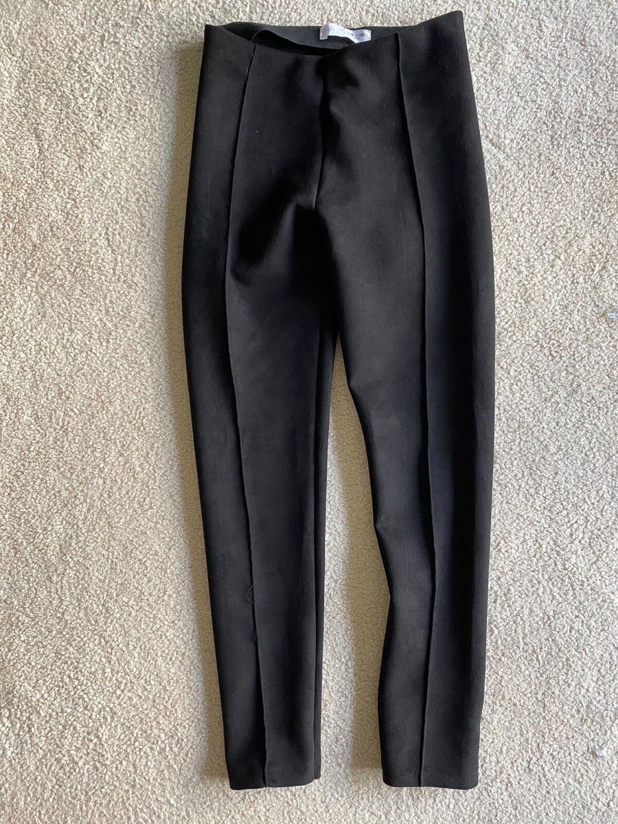 Zara Kids Gils Collection Black Leggings Size 11-12Y | eBay