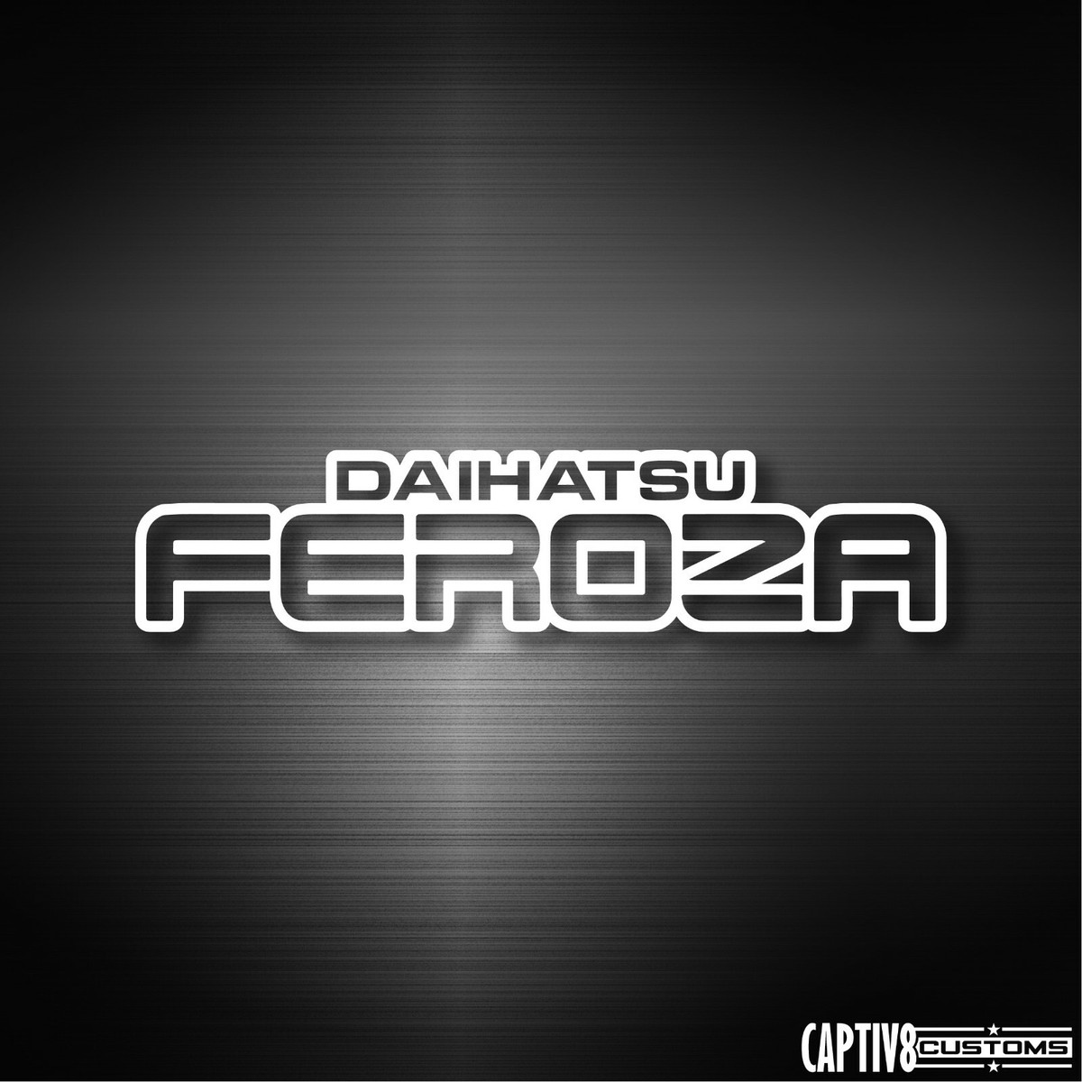 Ferosa Vector Daihatsu Feroza Logo Daihatsu Feroza (1989 2002) All Products