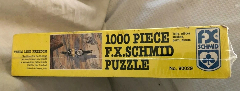 Feels Like Freedom F.X. Schmid 1000 piezas Puzzle 90029 Caballo Halcón Postre 90029 Foto 2 de 4