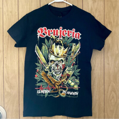 Brujeria El Patron Del Reventon T-Shirt Short Sleeve Cotton Black S-5XL MO205