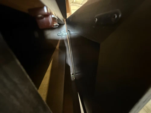 Uttermost Shield 2 Door 40" Cabinet - Gray Oak 25085 - Picture 11 of 13