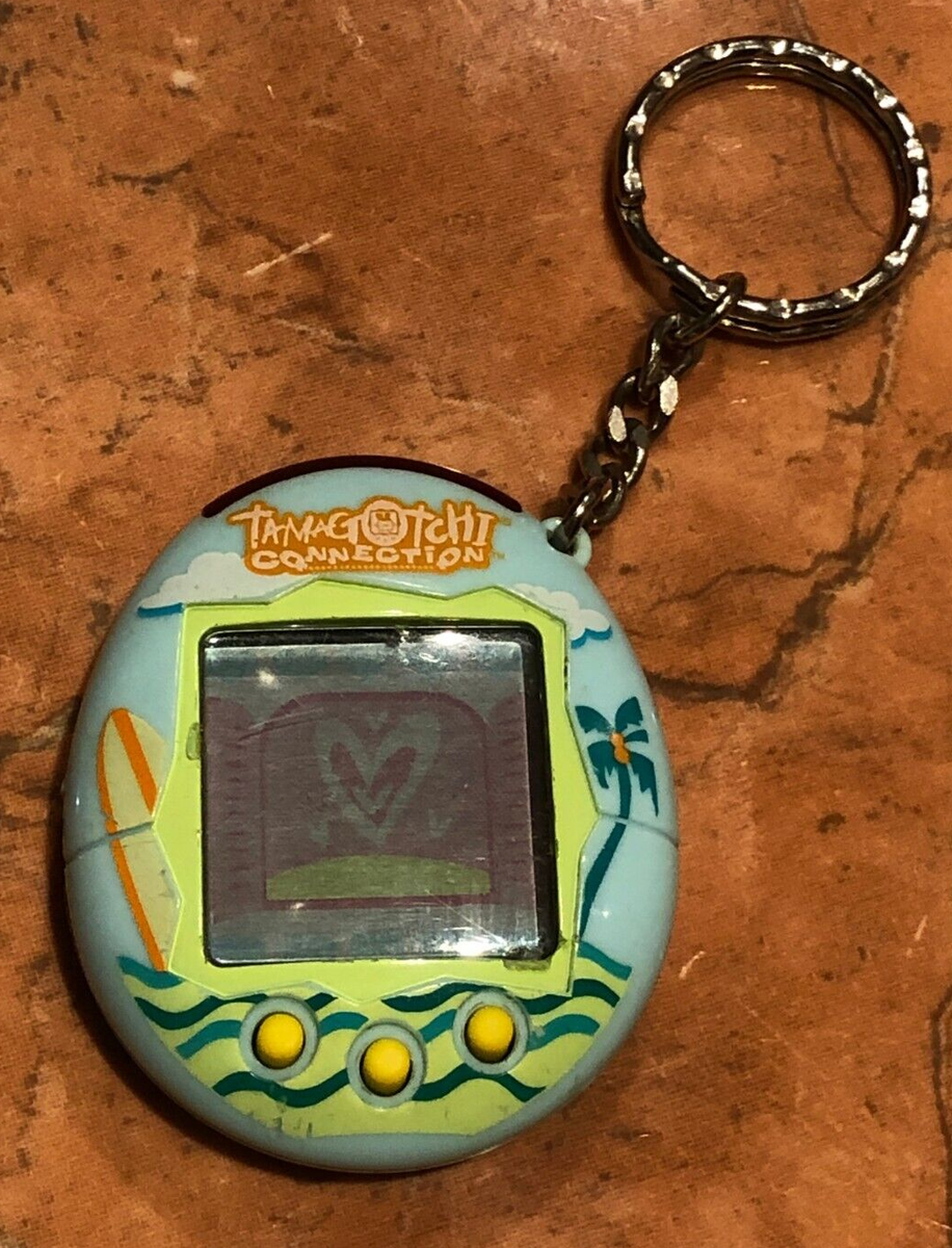 RARE Tamagotchi Connection V2: Tropical Edition, Green and Blue