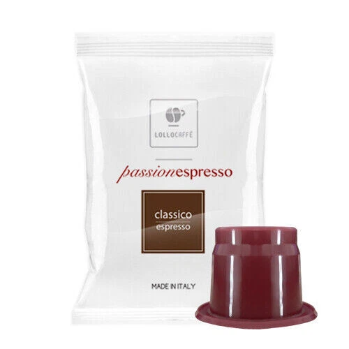 LOLLO CAFFÈ 600 Capsule Lollo Classico Caffe Compatibile Nespresso Miscela Classica Cialde