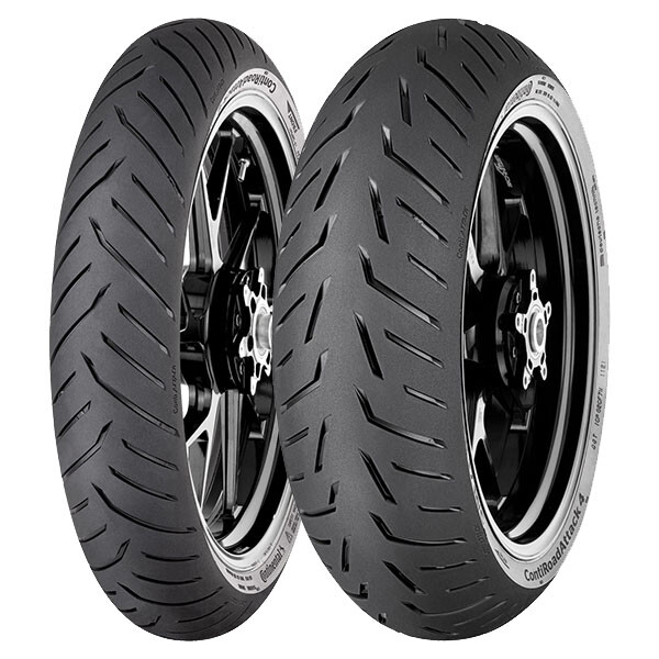 COPPIA GOMME CONTINENTAL 120/70-17 58W + 180/55-17 (73W) ROADATTACK 4 GT