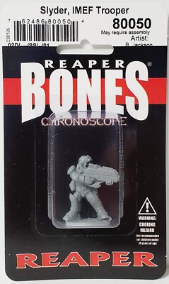 Bones Slyder, IMEF Trooper Miniaturfigur Von Reaper – Für Tabletop & Sammler