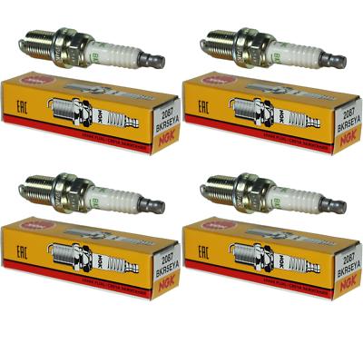 4X Original NGK Zündkerzen BKR5EYA für Toyota Hilux II  Starlet Yaris Corolla
