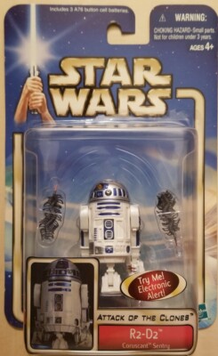 Star Wars Attack of the Clones Episode II R2-D2 Coruscant Sentry (Hasbro, 2002)