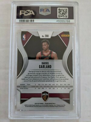 2019 Panini Prizm 288 Darius Garland RC Rookie PSA 9 MINT
