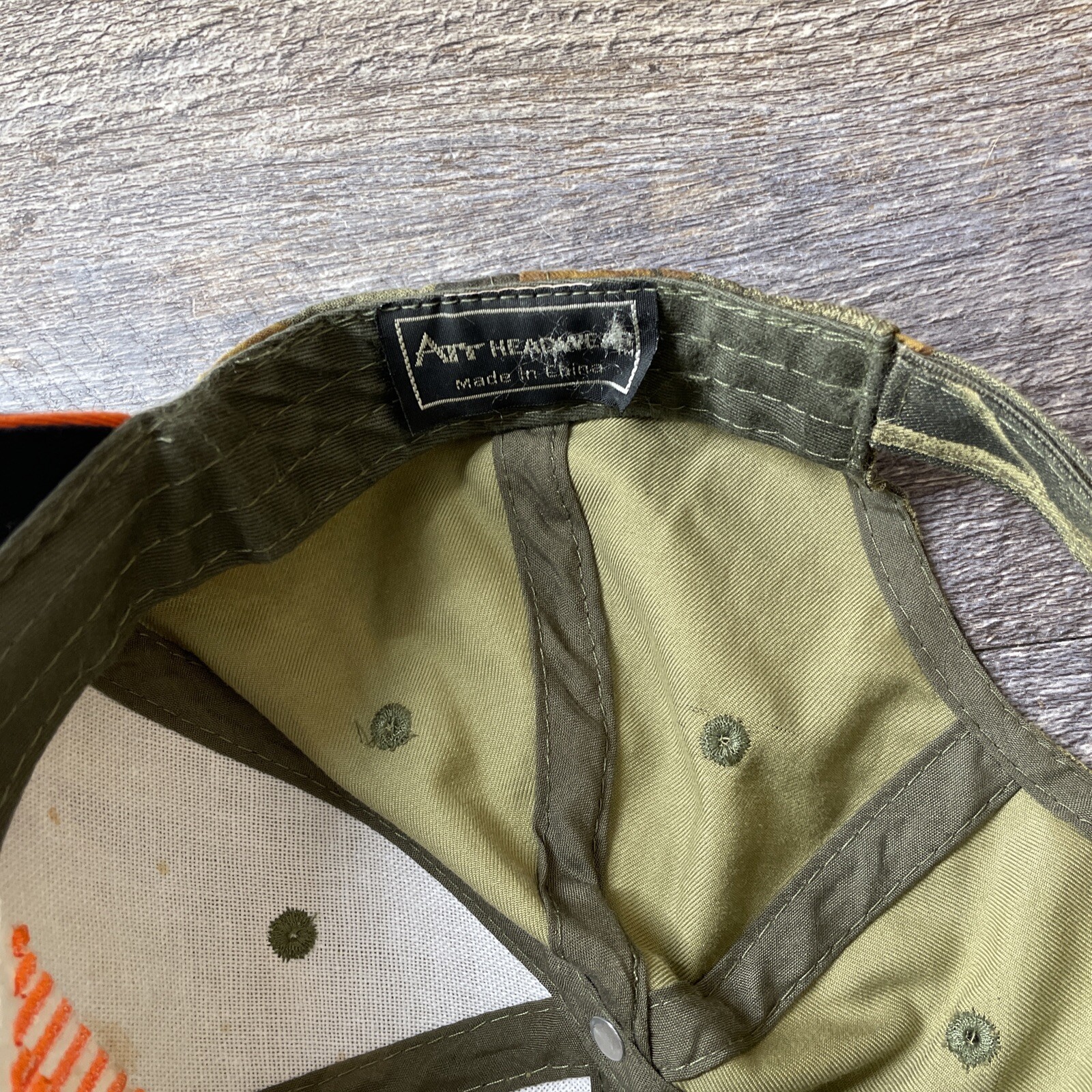 Mueller Inc Baseball Cap Hat Adjustable Camo Oran… - image 6