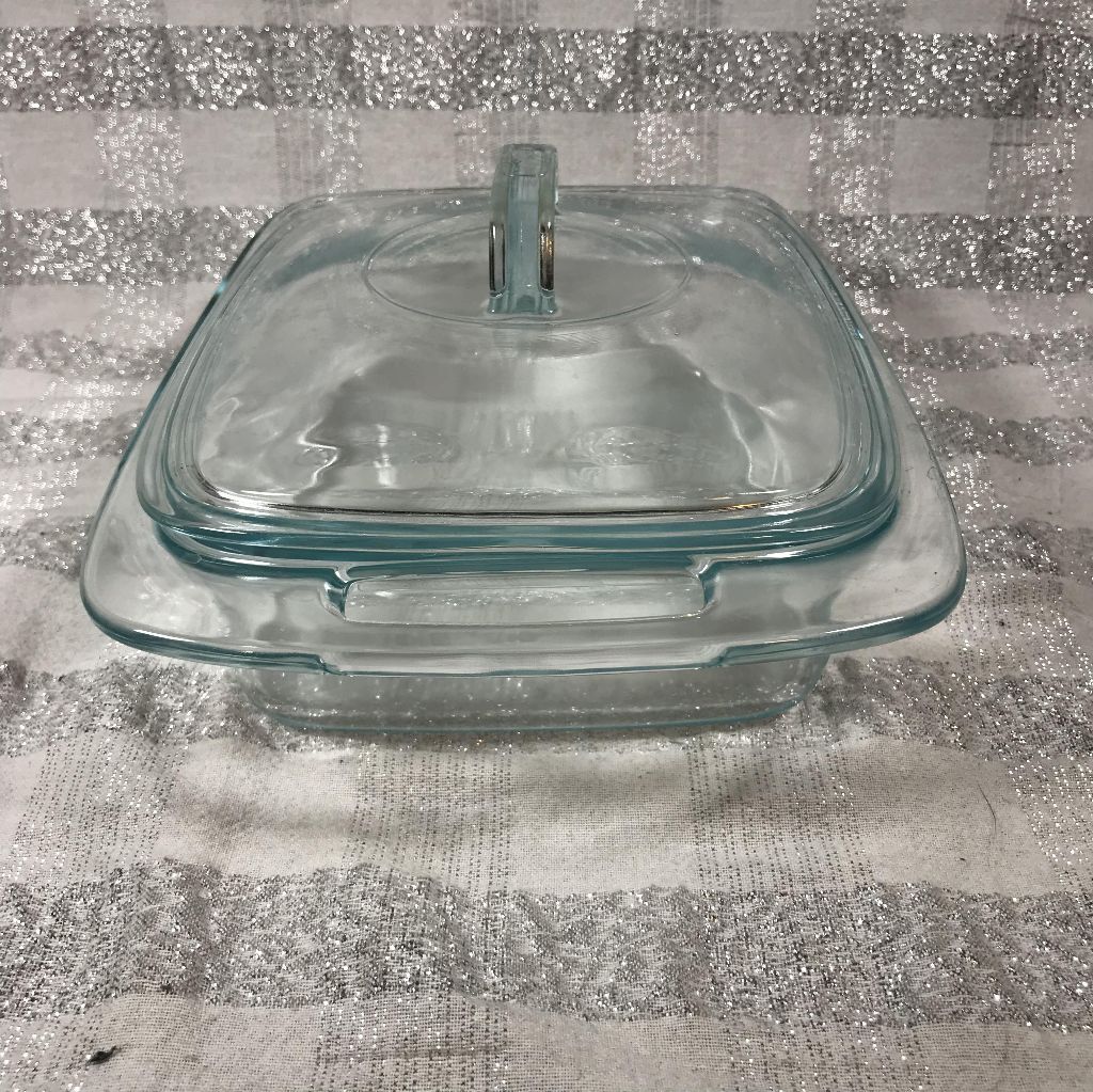 Pyrex Easy Grab Clear Glass Oblong Baking Casserole Dish 2Qt C024