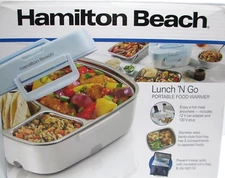 Hamilton Beach Lunch & Go Portable Food Warmer 12 Volt Auto Adapter NEW